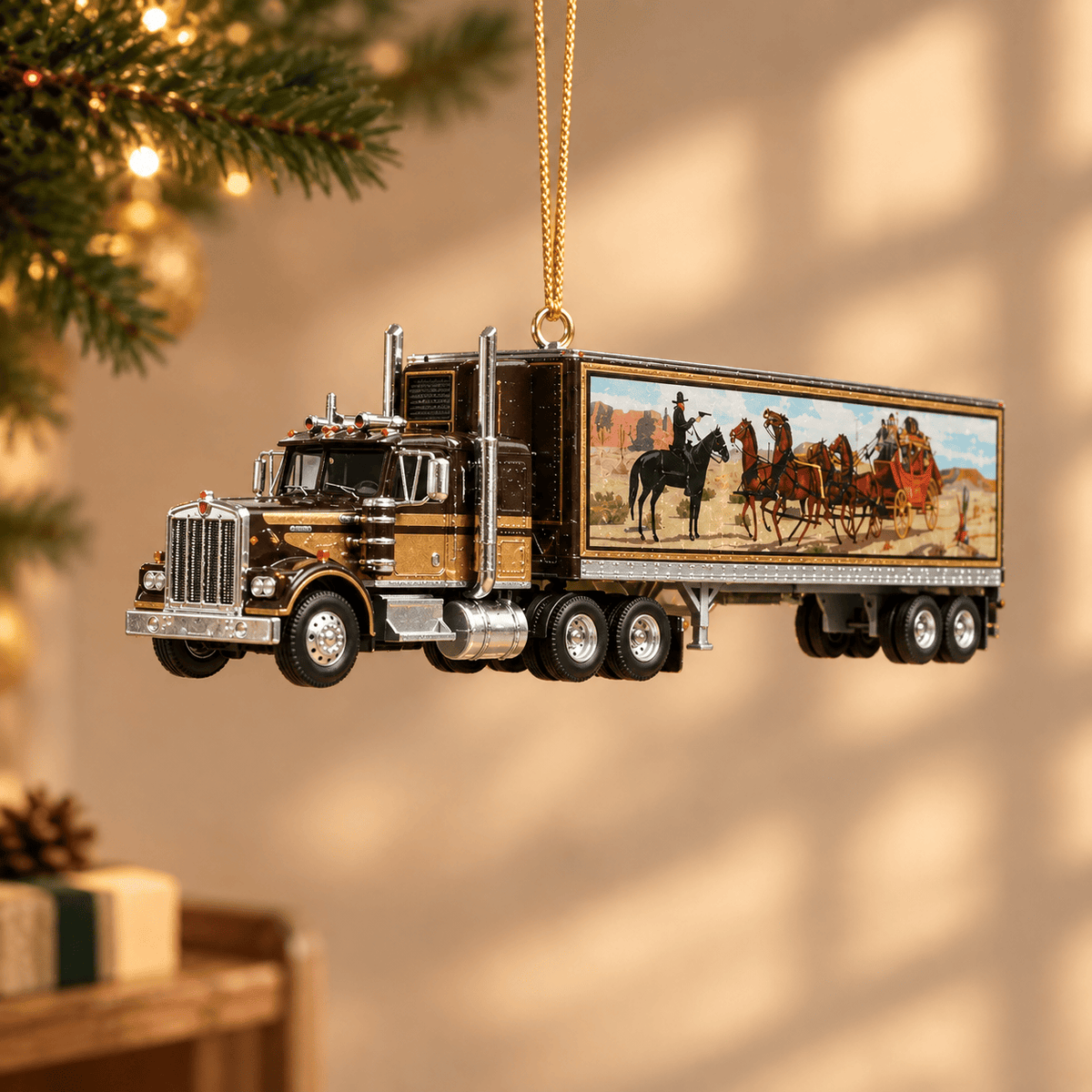 Smokey & the Bandit 50th Anniversary Bandit Trans Am Truck Ornament