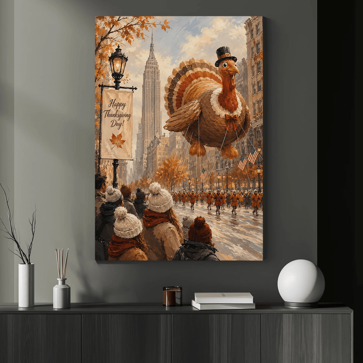 Funny Thanksgiving Canvas Painting Thankful Gift For Turkey Lover