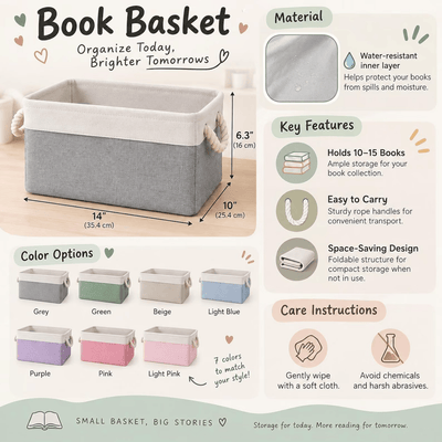 Personalized Kid Squishy Hunter Storage Basket, Gift for Girls Boys