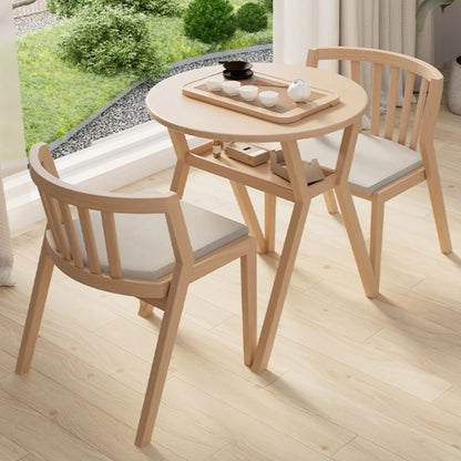 Folding Coffee Wooden Dining Table Set Chairs Small Kitchen Nordic Round Table Living Room Mesas De Comedor Home Furniture