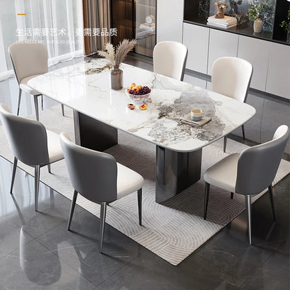 Juego de mesa de comedor 4 sillas nórdicas para sala de estar, comedor, cocina, juego de mesa de comedor, muebles ergonómicos, muebles para comedor