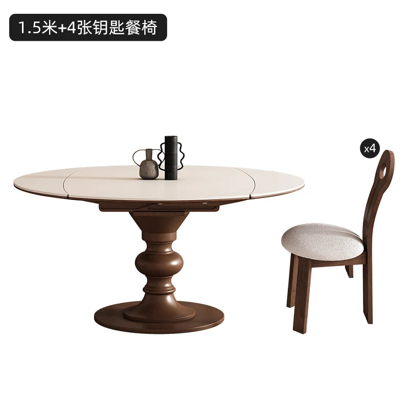 Mesa de comedor, muebles de exterior de lujo, sillas de cena, organizador nórdico de té, silla de sala de estar, cocina, comedor completo