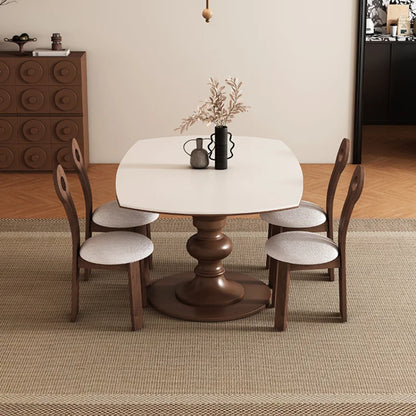 Mesa de comedor, muebles de exterior de lujo, sillas de cena, organizador nórdico de té, silla de sala de estar, cocina, comedor completo