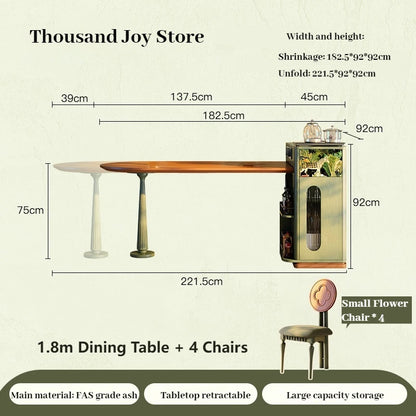 Mesas de comedor extensibles de madera de diseño nórdico de lujo, mesas plegables para cocina, restaurante, centro de mesa, muebles de comedor