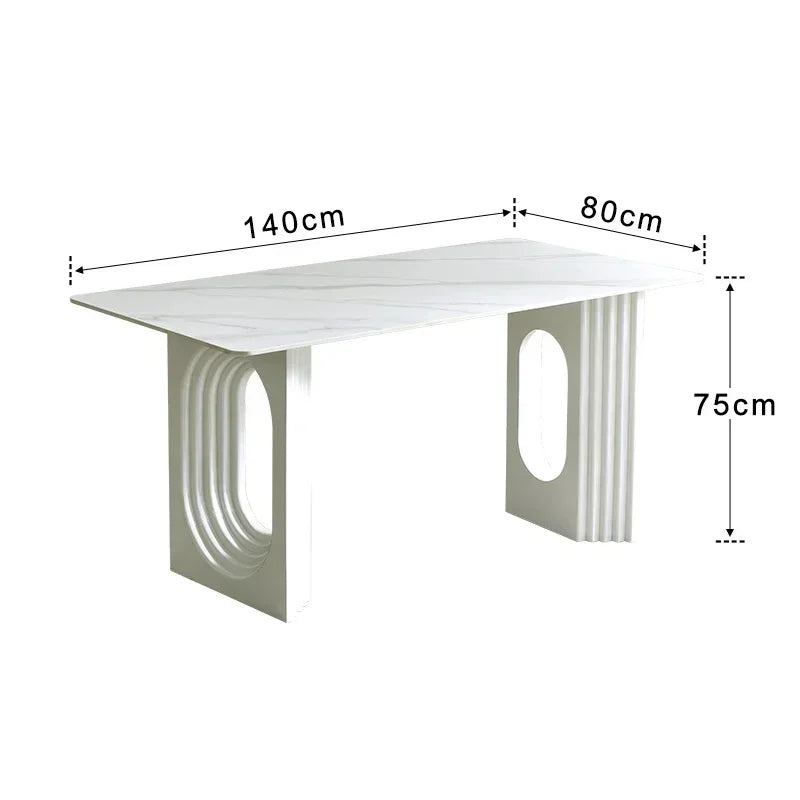 Juego de mesa de comedor con servicio de cena, 4 sillas, tocador, mesa auxiliar, mesa de café, mesas de archivos multifuncionales, nuevo