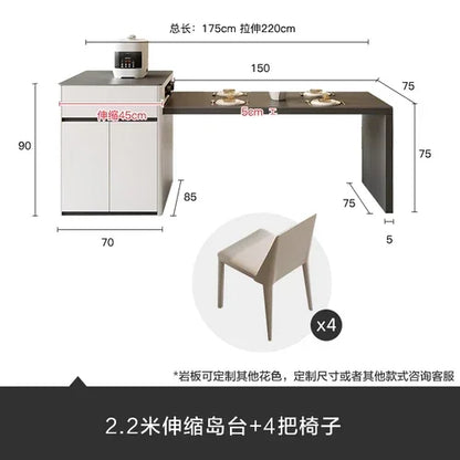 Mesa de comedor con tocador, juego de restaurante, sala de estar, mesa de centro para salón, 4 sillas, mesas de comedor con 4 sillas, muebles de sala de estar