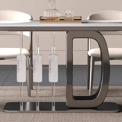 Mesa de comedor de café móvil, escritorio, centro de jardín, mesa de comedor extensible, sala de estar de lujo, muebles para el hogar, conjuntos de muebles