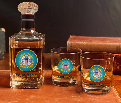 Honoring Veterans with Personalized Whiskey Decanter Set