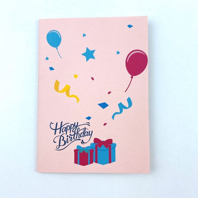 Cupcake Popup Card, Happy Birthday 3D Card
