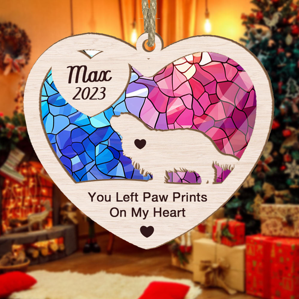 Cavalier King Charles Suncatcher Ornament - Heart Design, Perfect Gift For Dog Lovers, Memorial Keepsake For Pet Loss | Suitable For All Occasions, Home Decor, Remembrance
