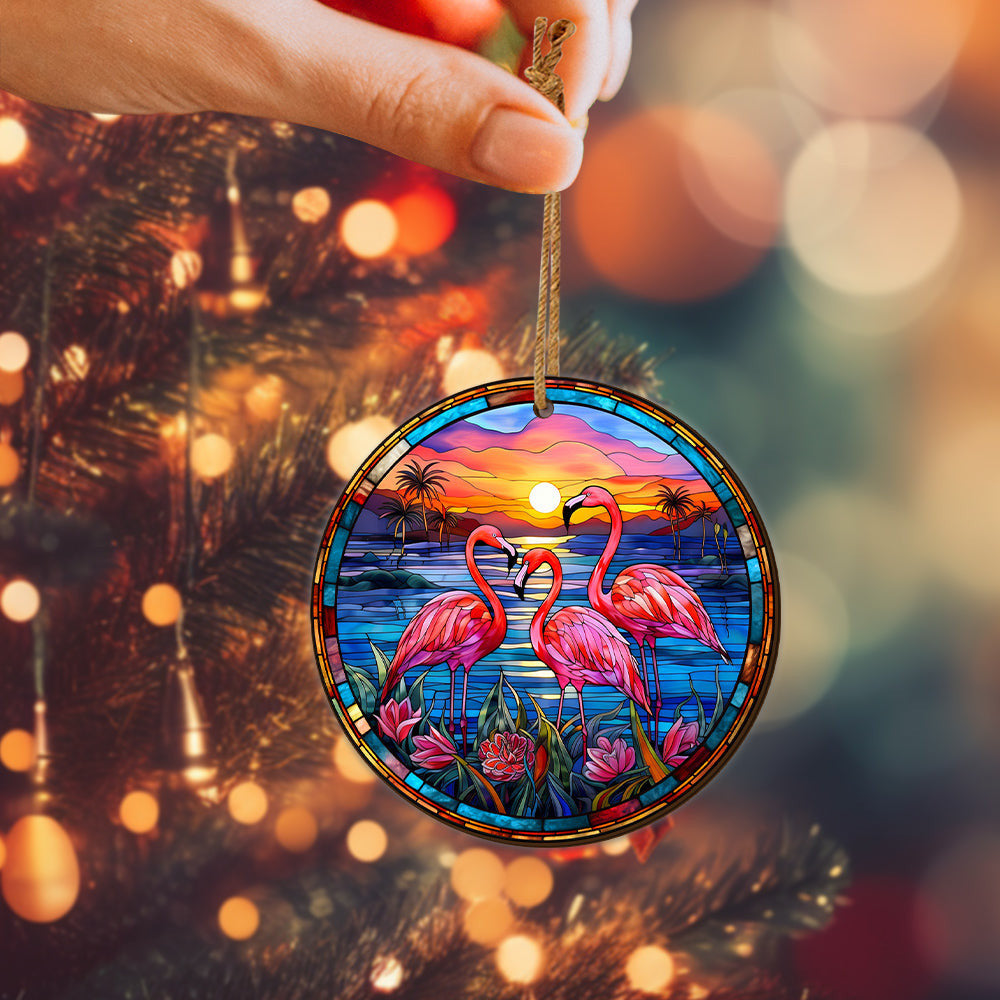 Flamingo Ornaments , Ornament For Christmas Tree, Christmas Gifts
