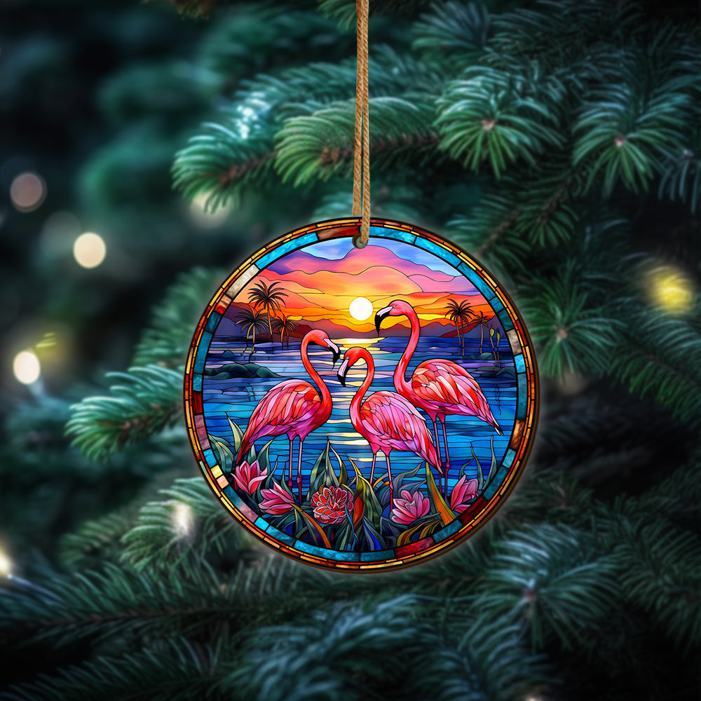 Flamingo Ornaments , Ornament For Christmas Tree, Christmas Gifts