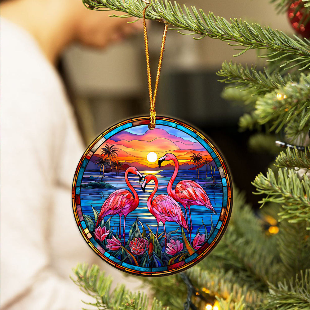 Flamingo Ornaments , Ornament For Christmas Tree, Christmas Gifts