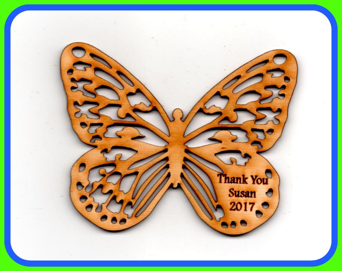 Personalized Butterfly Ornament, Butterfly Ornaments Christmas,Butterfly Christmas Decor, Gift For Butterfly Lovers,Personalized