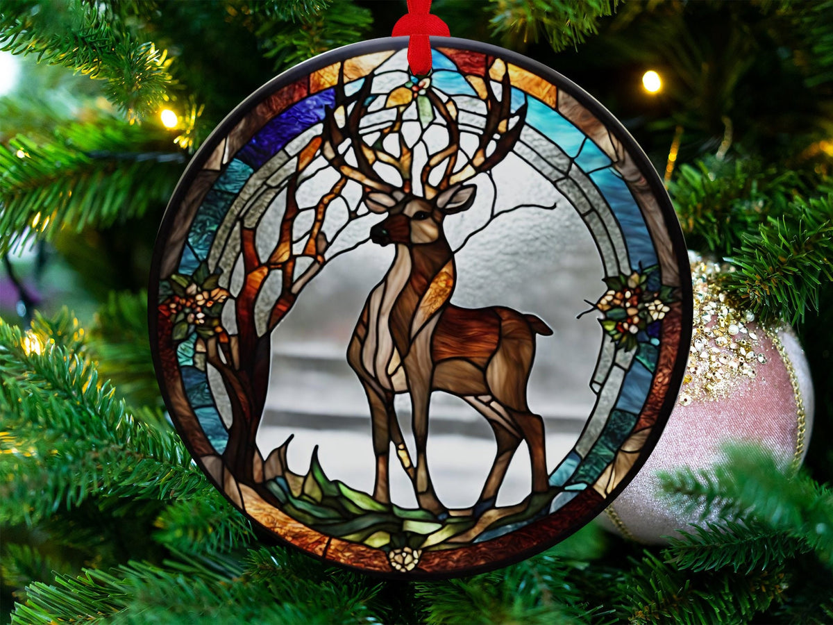 Christmas 2024 Ornament, Christmas Decoration, Holiday Gift Idea, Heirloom Keepsake, Round Ceramic, Gift Exchange, Gift Idea, Xmas Tree