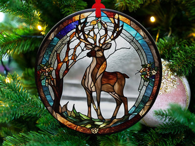 Christmas 2024 Ornament, Christmas Decoration, Holiday Gift Idea, Heirloom Keepsake, Round Ceramic, Gift Exchange, Gift Idea, Xmas Tree