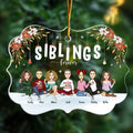 Siblings Forever Personalized Christmas Ornament Gift For Loved One