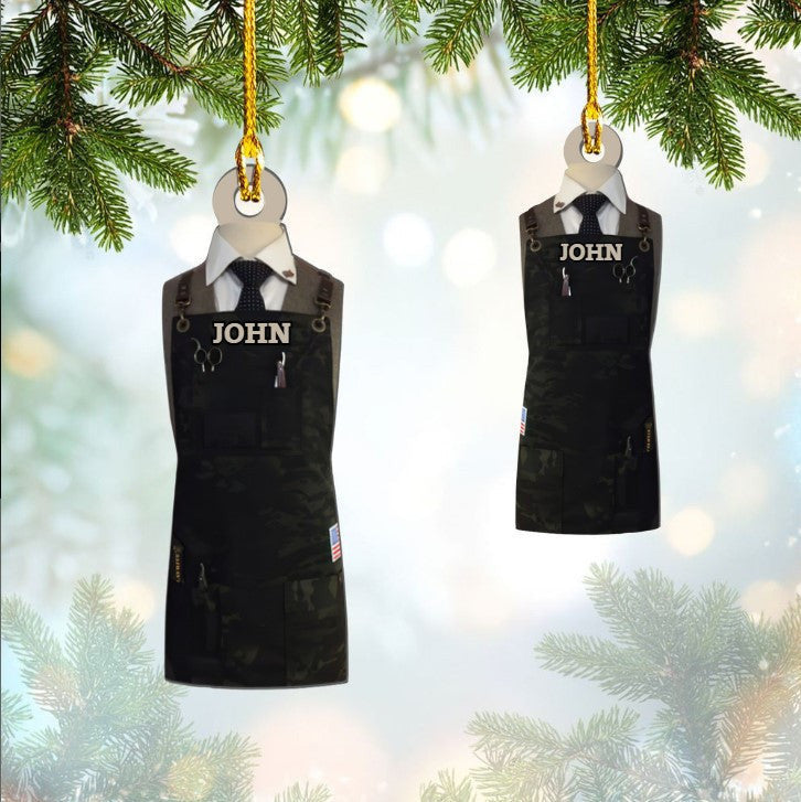 Personalized Barber Apron For Barber - Customize Your Style