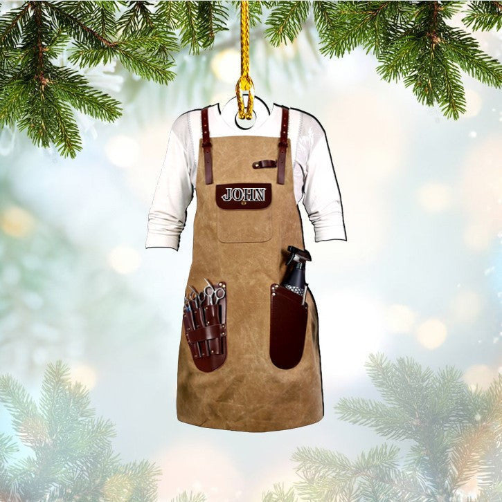 Personalized Barber Apron For Barber - Customize Your Style