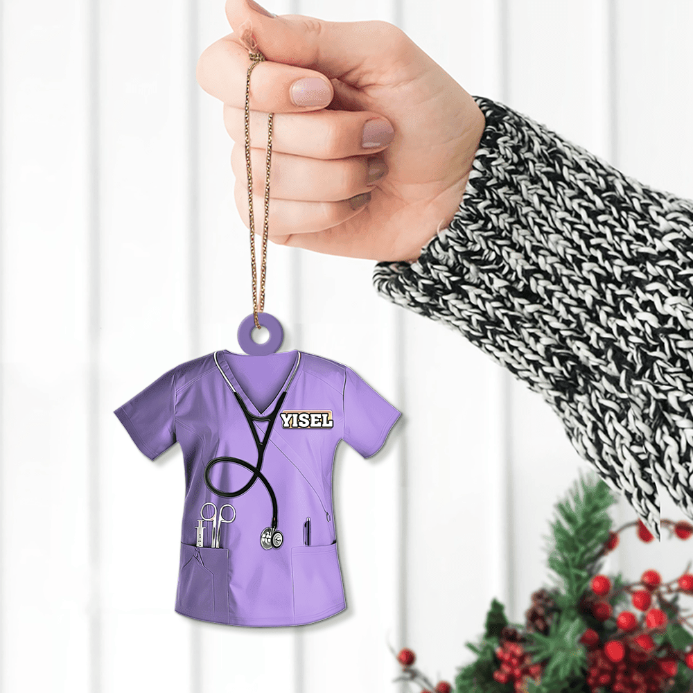 Nurse Christmas Ornament - Personalized Gift For Nurses - Suitable For Any Occasion