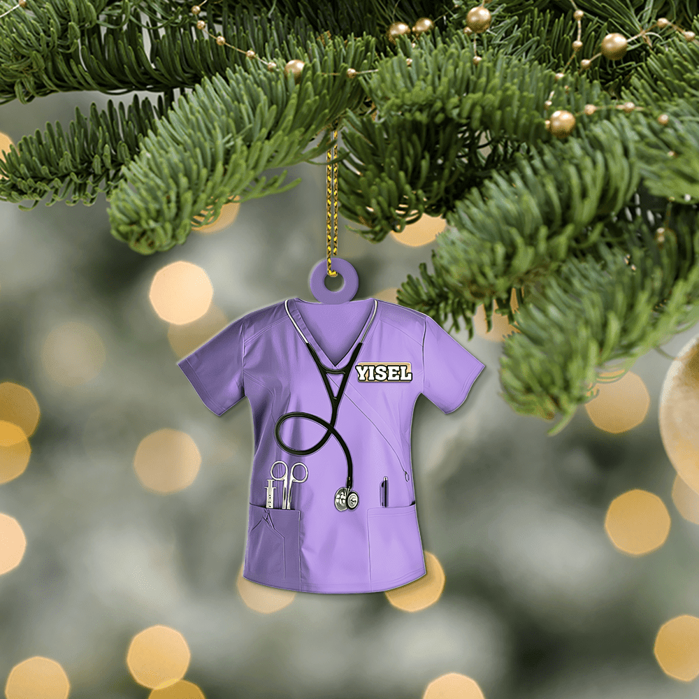 Nurse Christmas Ornament - Personalized Gift For Nurses - Suitable For Any Occasion