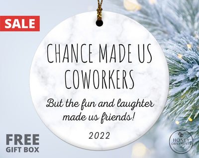 Christmas Gift Ideas For Coworkers, Coworker Gift, Thank You Ornament, Appreciation Gift, Retirement Gift, Coworker Meaningful Leaving Gift