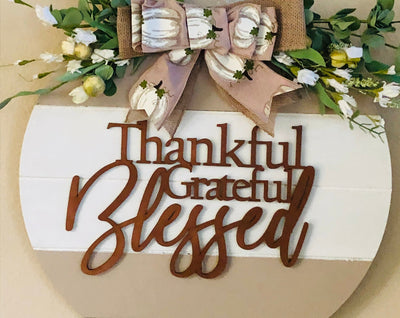 Fall Welcome Door Sign, Thanksgiving Door Hanger, Fall Wood Wreath, Fall Decor