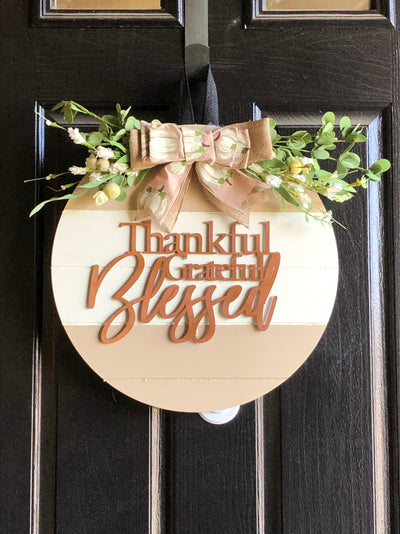Fall Welcome Door Sign, Thanksgiving Door Hanger, Fall Wood Wreath, Fall Decor