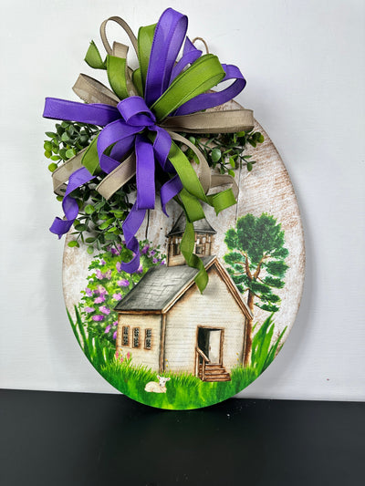 Easter Front Door Decor | Happy Easter | Easter Decor | Easter Wreath | Easter Door Hanger | Easter Door Wreath | Easter Sign