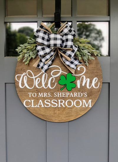 Classroom Door Decor | Interchangeable Sign | Classroom Welcome | Teacher Sign | Teacher Gift | Classroom Decor | End of Year Teacher Gift