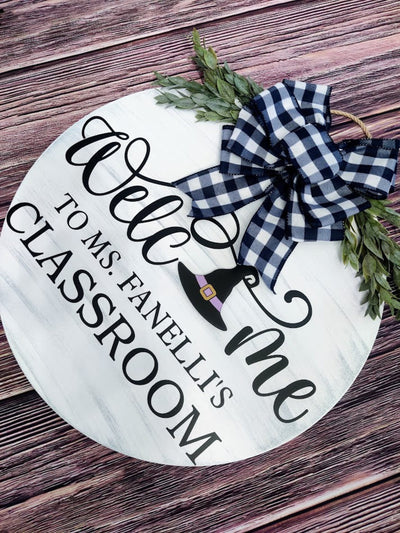 Classroom Door Decor | Interchangeable Sign | Classroom Welcome | Teacher Sign | Teacher Gift | Classroom Decor | End of Year Teacher Gift