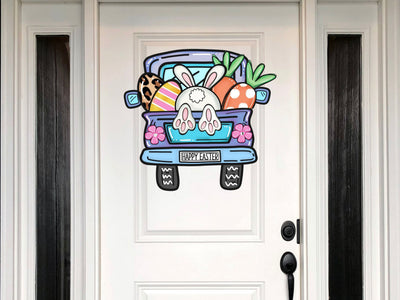 Easter Front Door Decor | Happy Easter | Easter Decor | Easter Wreath | Easter Door Hanger | Easter Door Wreath | Easter Sign