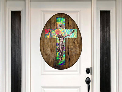 Easter Front Door Decor | Happy Easter | Easter Decor | Easter Wreath | Easter Door Hanger | Easter Door Wreath | Easter Sign