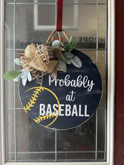 Probably at Baseball Door Round