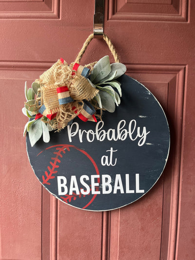 Probably at Baseball Door Round