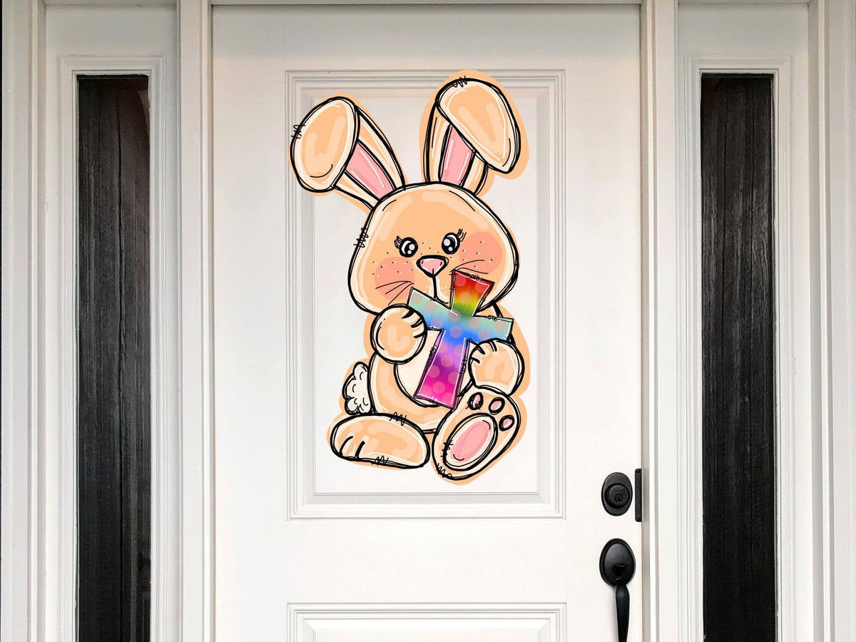 Easter Front Door Decor | Happy Easter | Easter Decor | Easter Wreath | Easter Door Hanger | Easter Door Wreath | Easter Sign
