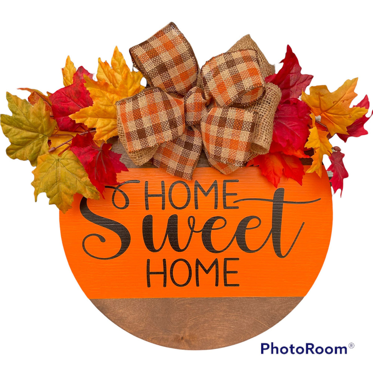 Fall Door Hanger | Home Sweet Home Door Hanger | Home Sweet Home | Thanksgiving Decor | Fall Decor | Welcome Door Hanger | Farmhouse Decor |