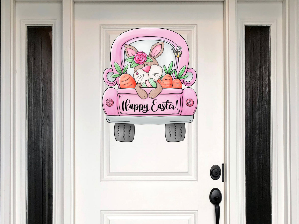 Easter Front Door Decor | Happy Easter | Easter Decor | Easter Wreath | Easter Door Hanger | Easter Door Wreath | Easter Sign