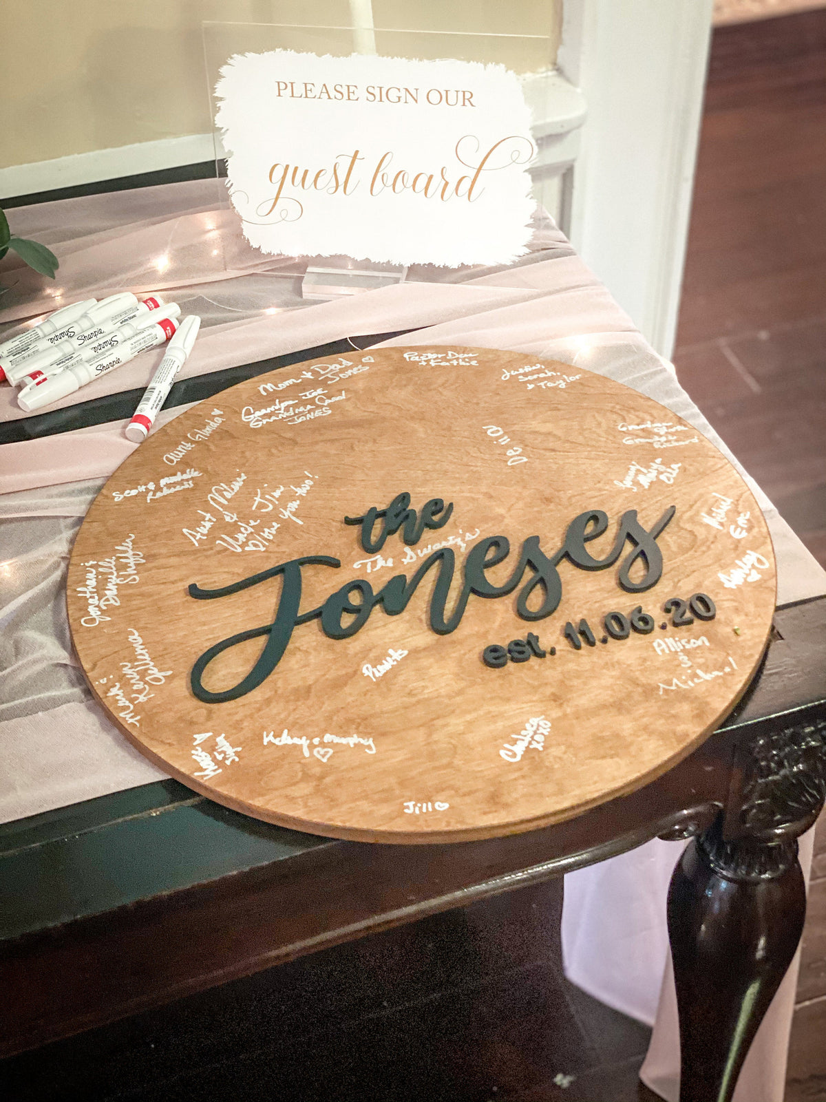 Wedding, farmhouse, guest book, Door Hanger, Wooden Wreath, 3D, Housewarming Gift, Home, Round Wood Sign, Circle
