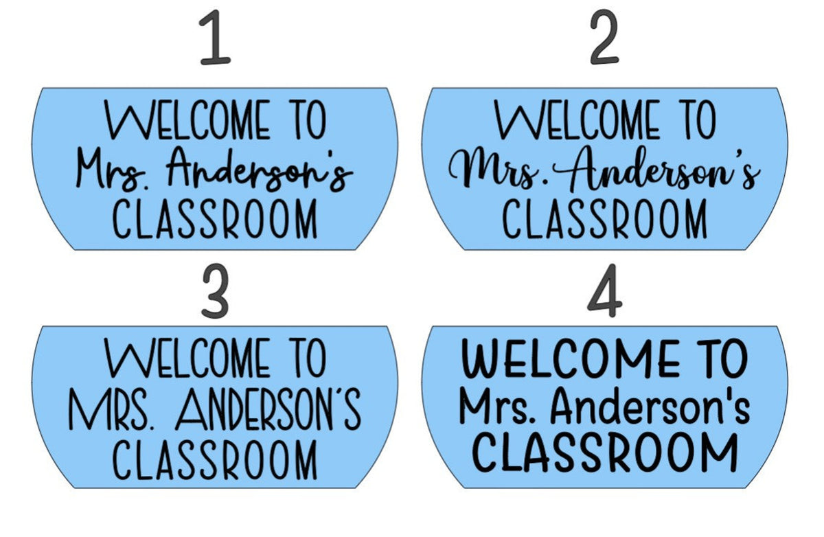 Teacher Classroom Door Sign | Back To School | Teacher Gift | Teacher Welcome Sign | Classroom Decor | New Teacher | Welcome Back to School