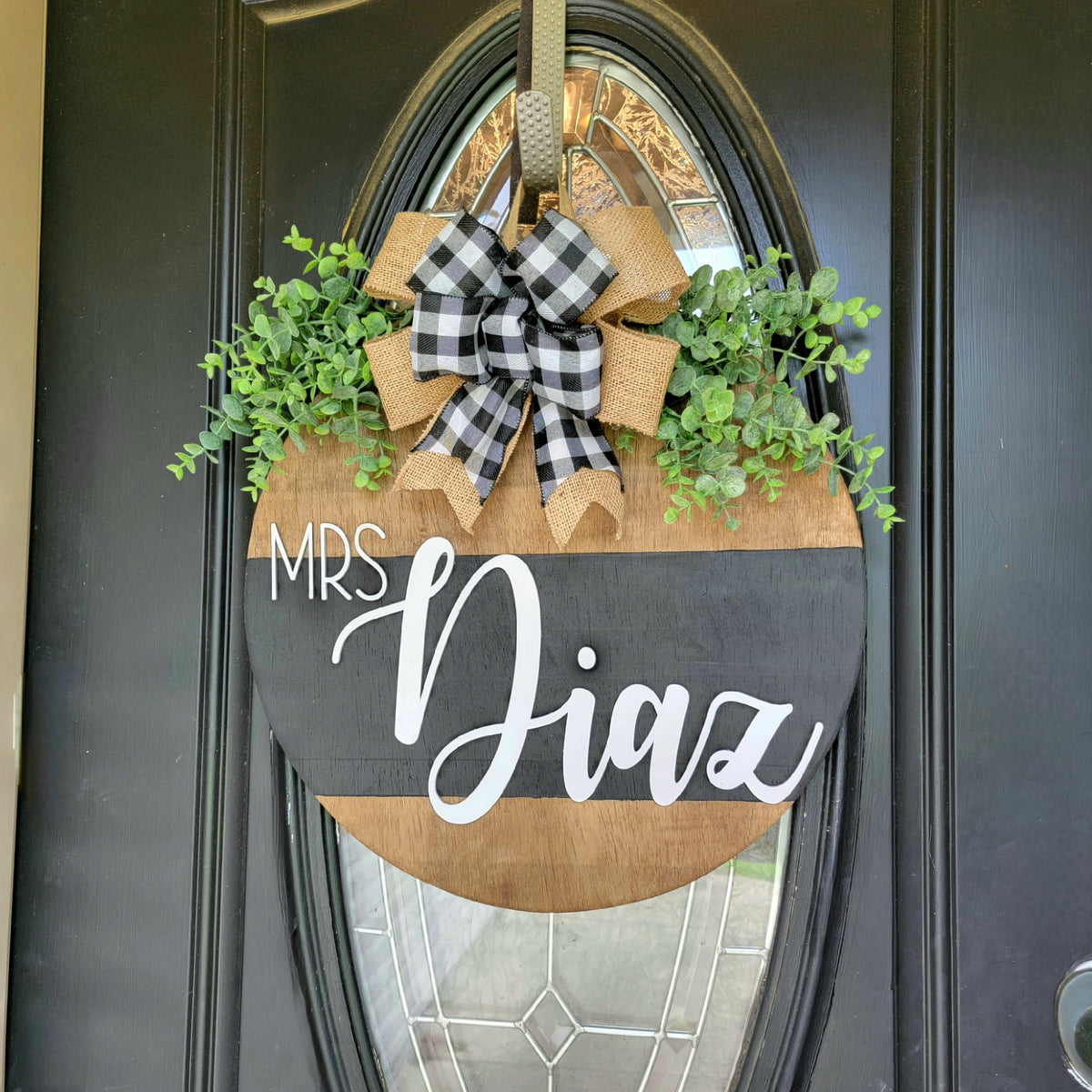 Teacher Name Welcome Door Sign