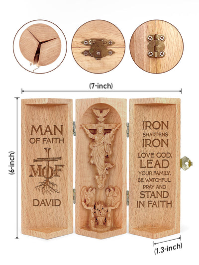 Personalized Man Of Faith - Jesus Sculptures, Christian Gifts