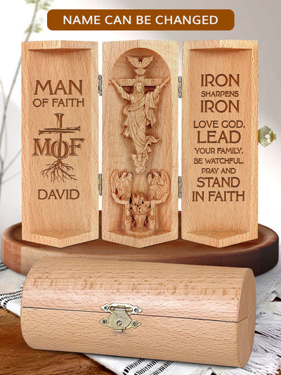 Personalized Man Of Faith - Jesus Sculptures, Christian Gifts