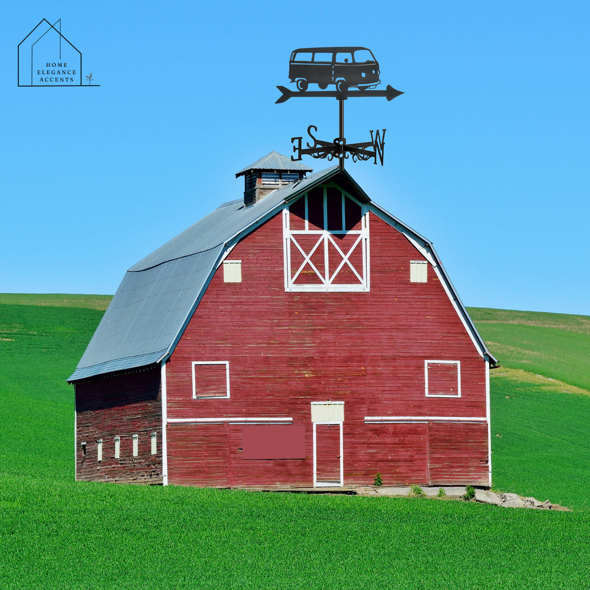 School Bus Weathervane - Whimsical Outdoor Decor For Roof, Yard, And Building Enchantment