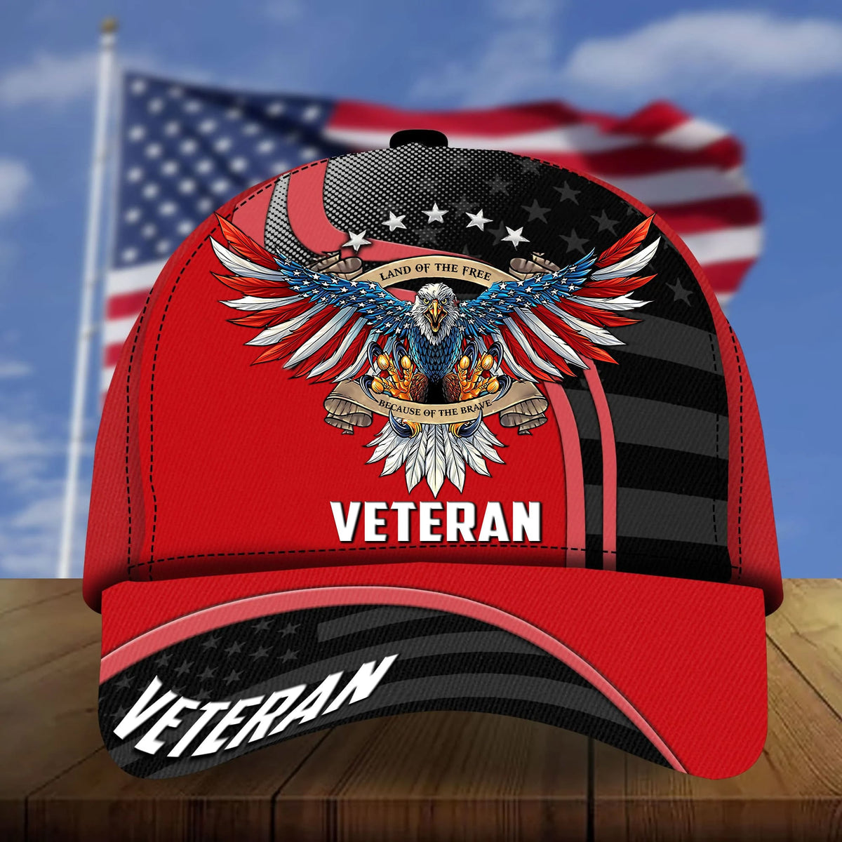 Eagle U.S. Veteran Multicolor Cap