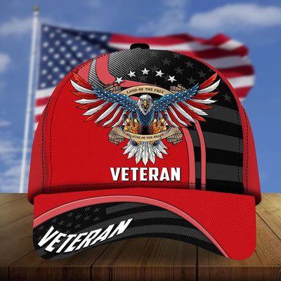 Eagle U.S. Veteran Multicolor Cap