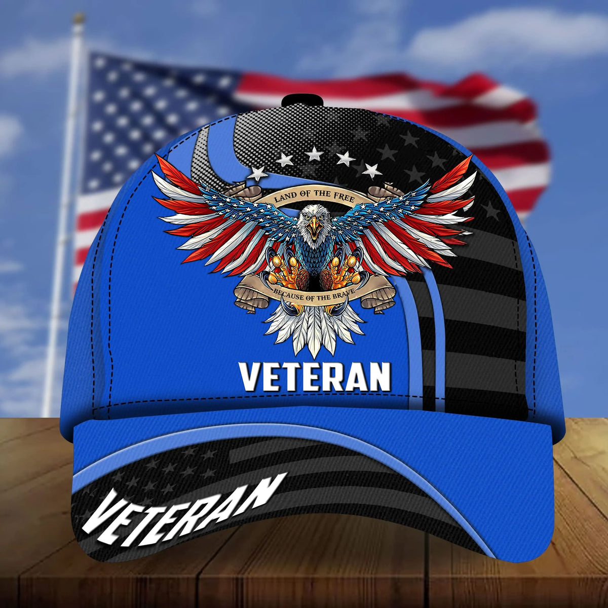 Eagle U.S. Veteran Multicolor Cap