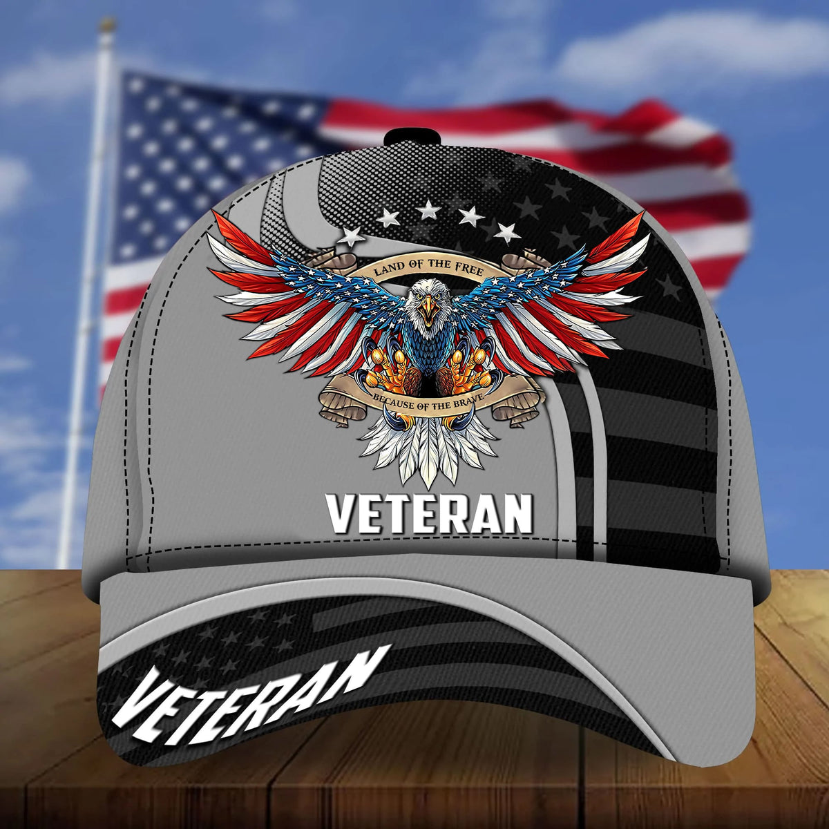 Eagle U.S. Veteran Multicolor Cap