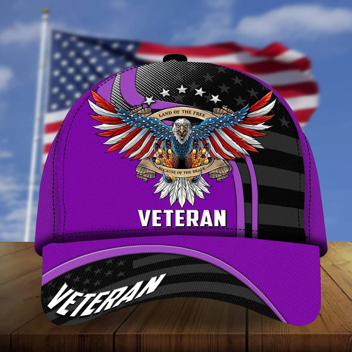 Eagle U.S. Veteran Multicolor Cap