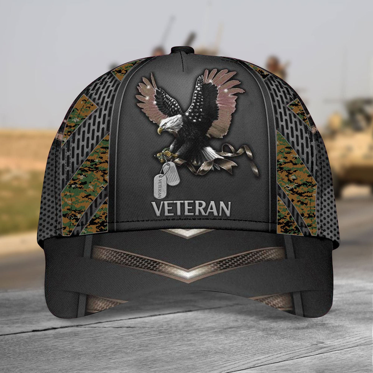 Eagle U.S Veteran Cap Camo Multicolor Cap